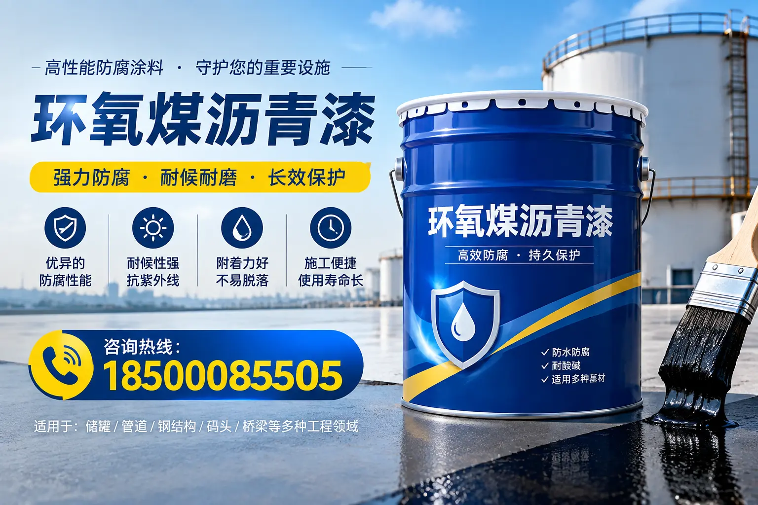 环氧煤沥青漆施工注意事项，确保新乡项目顺利进行